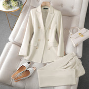 VESTE ET PANTALON ABRICOT
