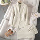 COMBINAISON ET PANTALON ABRICOT