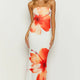 IMPRESSION FLORALE BLANCHE